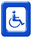 Handicapped sign