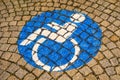 Handicapped sign Royalty Free Stock Photo