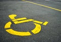 Handicapped symbol Royalty Free Stock Photo