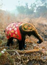 handicraft elephant small statue of cley