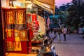 Handicraft market of Mcleodganj in Himachal Pradesh