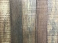Handicraft natural brown wood board panel