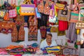 Handicraft vendor in his shop, Kutch, Gujarat, India