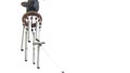 Handicraft Wind Chime Tube Mobile In Breeze With Refulgent Background