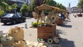 Handicrafts exhibition in central square Rasht, Gilan, Iran.