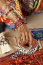 Handicrafts for sale in India Royalty Free Stock Photo