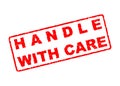 Handle with care Royalty Free Stock Photo