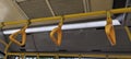 Handle Grip for Standing Passengers on Public Transportation Royalty Free Stock Photo