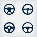 Handlebars automotive icons Steering Wheel