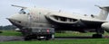 The Handley Page Victor is a British jet-powered strategic bomber developed and produced by Handley Page during the Cold War