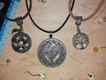 Magic protective pendants for witches and magicians