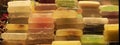 Handmade aromatic soap on the Grand Bazaar in Istanbul, Turkey,