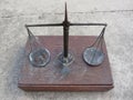 Handmade balance scale