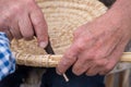 Handmade basket weaving - handicrafts