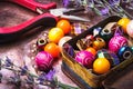 Handmade bead making accessories Royalty Free Stock Photo