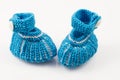 Handmade Blue Baby Mufflers