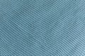 Handmade blue knitting wool texture background Royalty Free Stock Photo