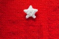 Handmade Christmas Star Royalty Free Stock Photo