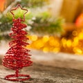 Handmade Christmas tree Royalty Free Stock Photo