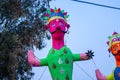 Idol of ravan during dussehra festival in India