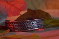 Handmade copper bracelet for women Royalty Free Stock Photo