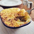 Handmade cottage pie Royalty Free Stock Photo