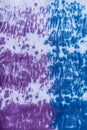 Purple and Blue Japanese Style Shibori Tie Dye Design Royalty Free Stock Photo