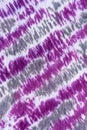 Purple and Gray Japanese Style Shibori Tie Dye Design Royalty Free Stock Photo