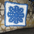 Handmade Crochet Snowflake Christmas Potholder