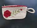 Handmade crochet wallet