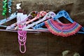 Handmade decorated hangers