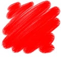 Beautiful digital drawn pattern with bright red watercolor divorces on white background. Nice for design or decoration