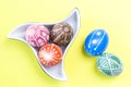 Handmade Easter Eggs Royalty Free Stock Photo