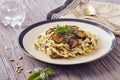 Handmade fettuccine pasta Royalty Free Stock Photo