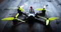 Handmade Fpv Racing Drone With Custom Frame And Motors Royalty Free Stock Photo