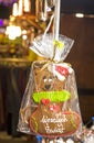 Handmade gingerbread cookies - traditional Christmas gift