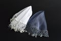 Handmade handkerchief used for dancing on a turkish wedding Royalty Free Stock Photo