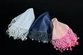 Handmade handkerchief used for dancing on a turkish wedding Royalty Free Stock Photo