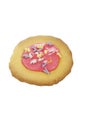 Handmade/homemade biscuit. Royalty Free Stock Photo