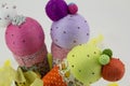 Handmade ice creams Royalty Free Stock Photo