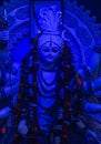 Handmade Idol of goddess durga during navratri festival