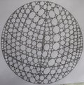 Circles made of circles and ellipses