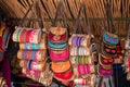 Handmade items in the city of Tilcara in the province of Jujuy in Argentina Royalty Free Stock Photo