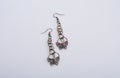 Handmade jewelry, pendant, earrings Royalty Free Stock Photo
