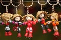 Handmade key chains Royalty Free Stock Photo