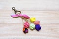 Handmade Keychain Tulip.