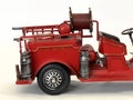 Handmade lifelike model of a old firetruck.Home and office decoration Toy.