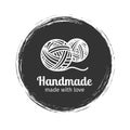 Handmade line vintage logo