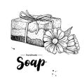 Handmade natural soap.