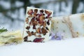 Handmade Natural Soaps and Soft made with dried flowers and herbs Herbalism